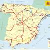 Mapa de carreteras de España
