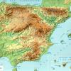 Mapa físico y geográfico de España