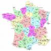 Mapa político de Francia