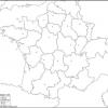 Mapa mudo de Francia