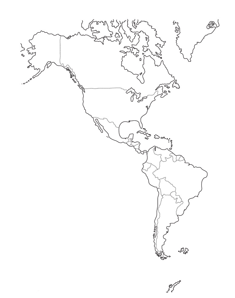 Mapa de América