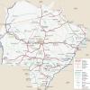 Mapa de autovías en Mato Grosso do Sul - MapaCarreteras.org