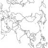 Mapa mudo de Asia