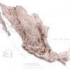 Mapa físico y geográfico de México