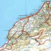 Mapa de carreteras de Marruecos